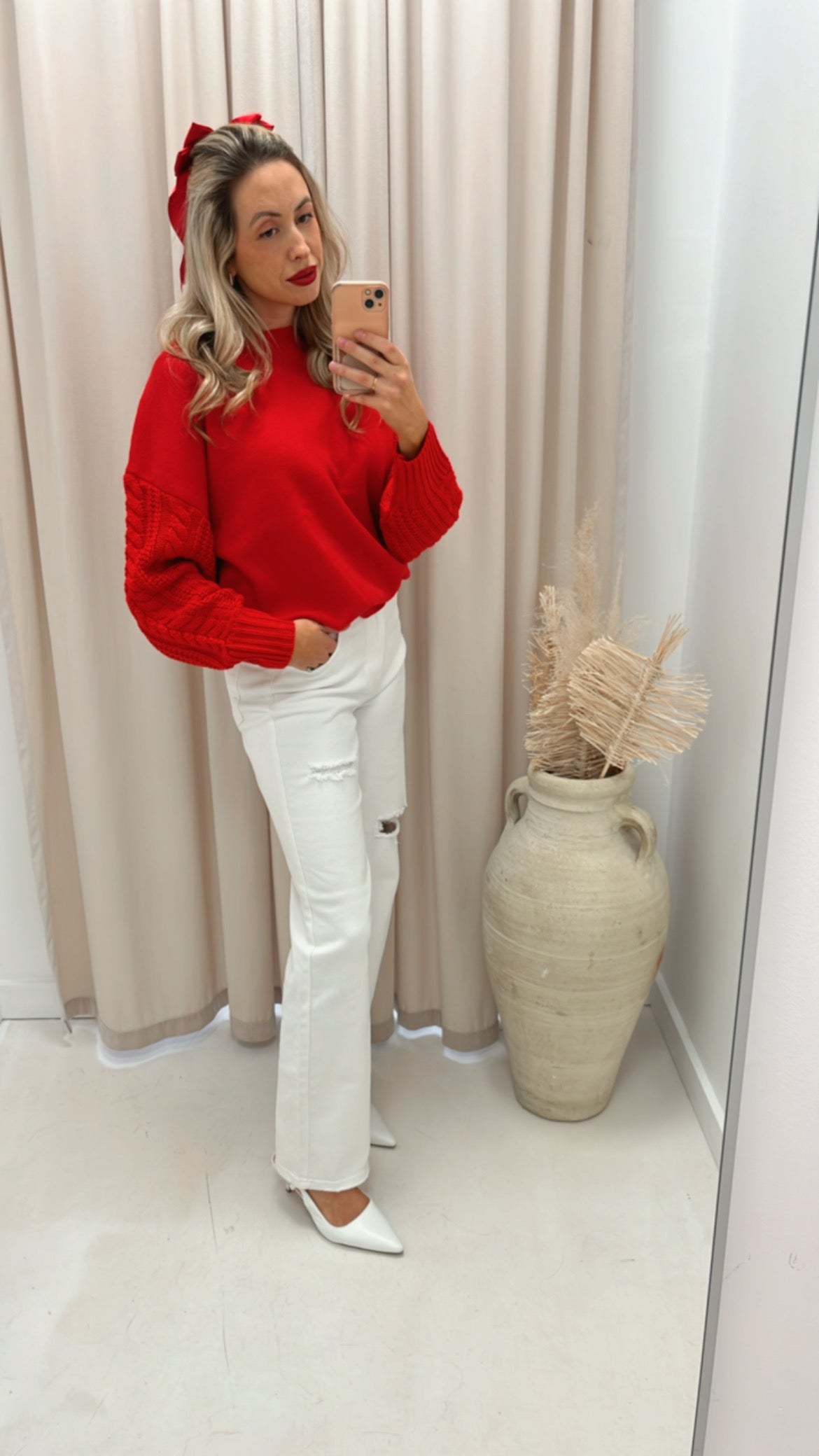 BOBBIE SWEATER (RED)