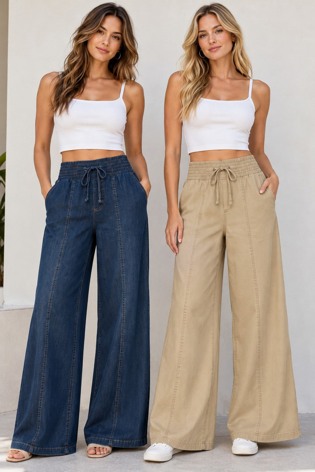 KARINA Stretch Tencel Pants