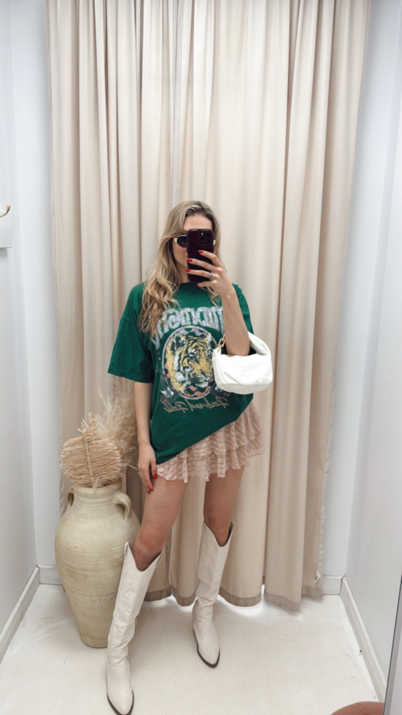 NEW LACEY MINI SKIRT (PINK) | BEST SELLER