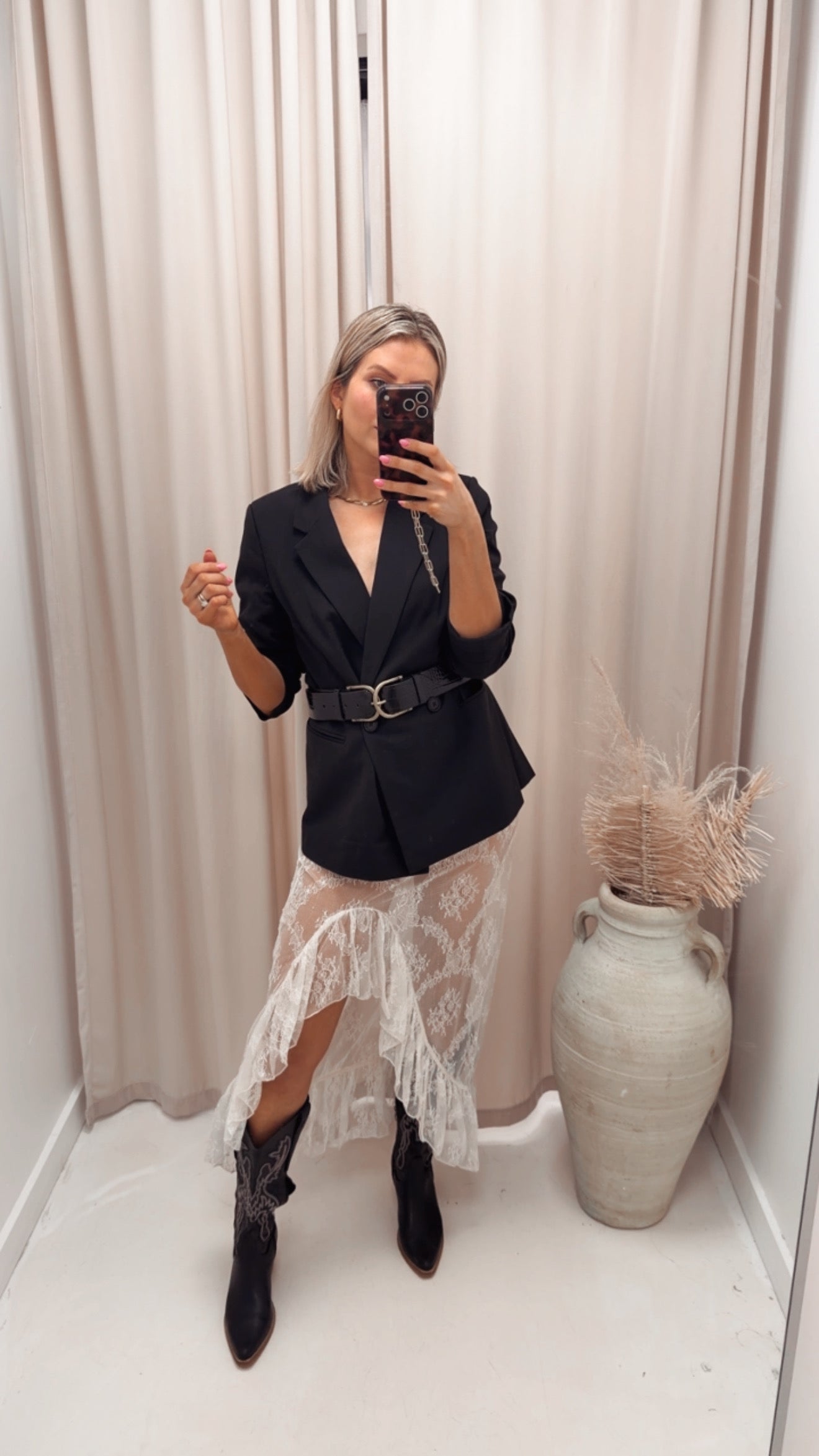 LUCIA LACE MAXI SKIRT | NOISY MAY