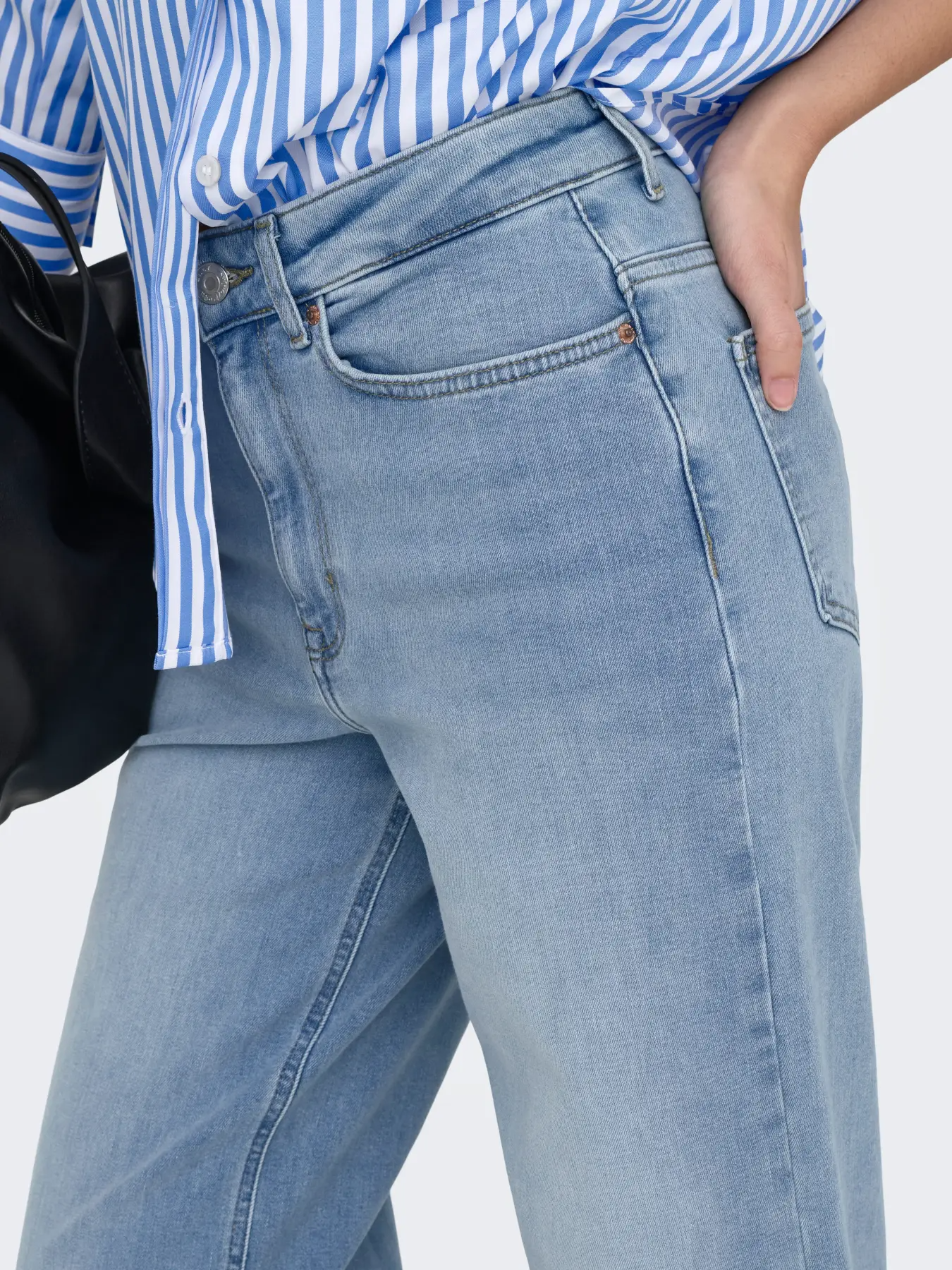 ONLMADISON BLUSH HW CP WD DNM CRO371NOOS | ONLY