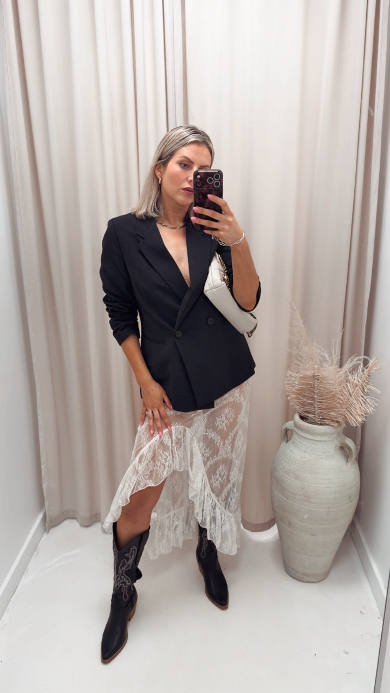 LUCIA LACE MAXI SKIRT | NOISY MAY