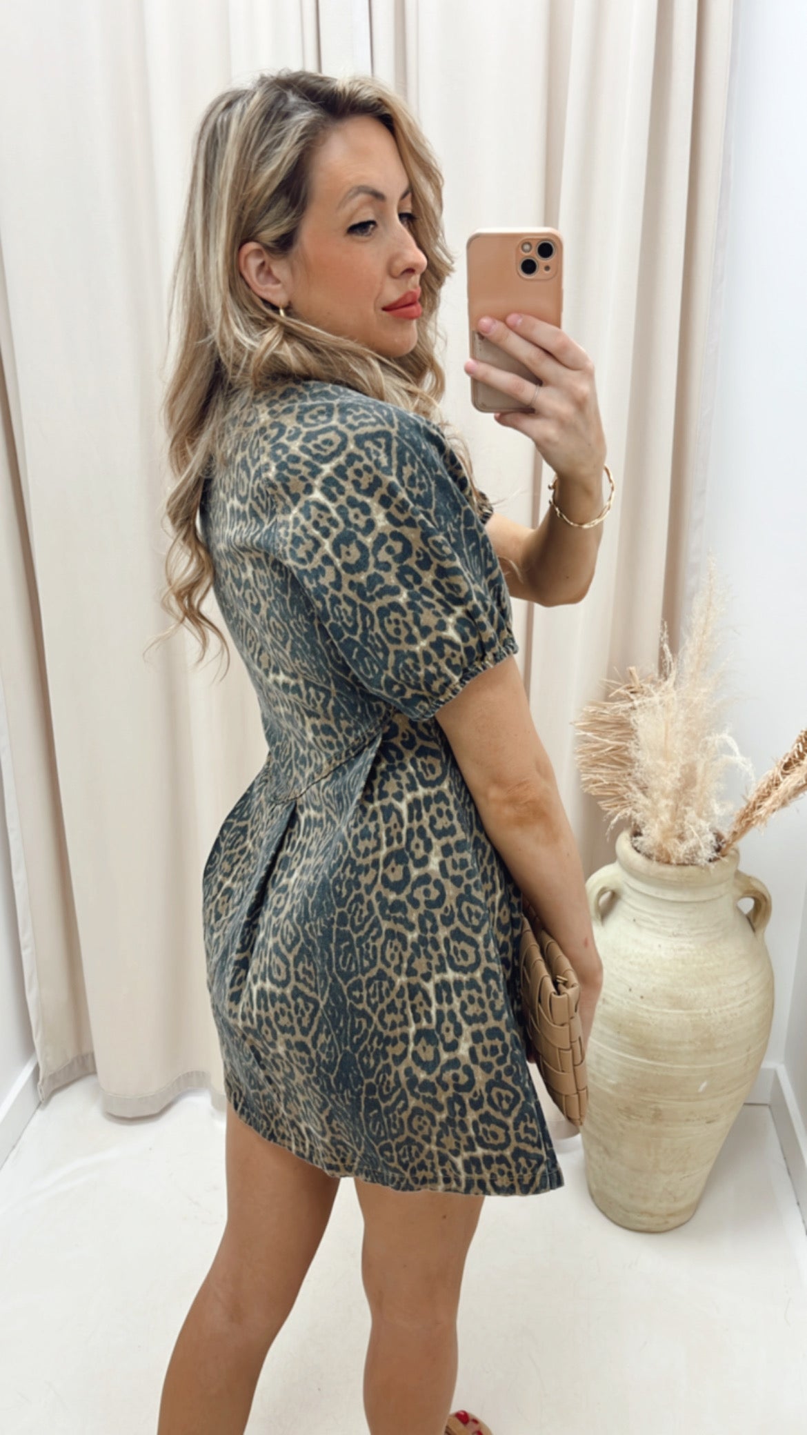 NEW JAYCE FIT & FLARE MINI DRESS