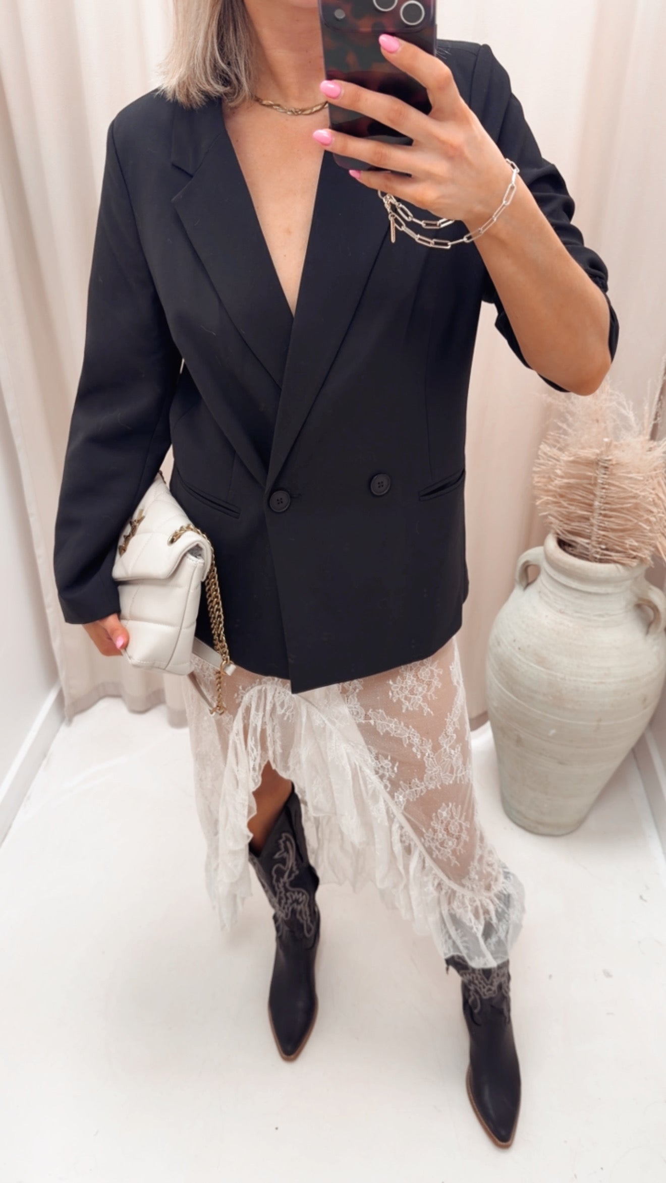 LUCIA LACE MAXI SKIRT | NOISY MAY