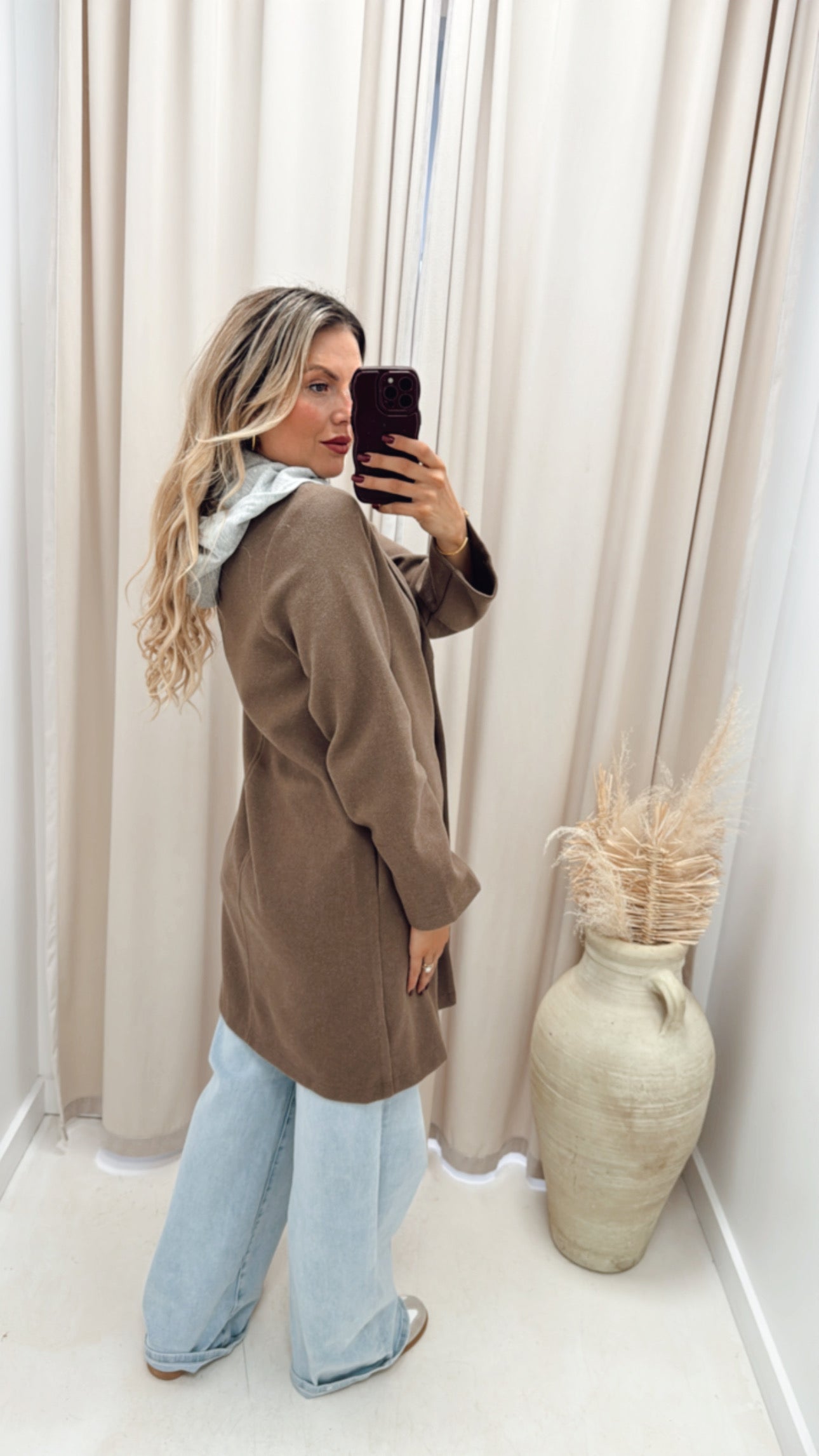 RACHEL HOODED COAT (MOCHA)