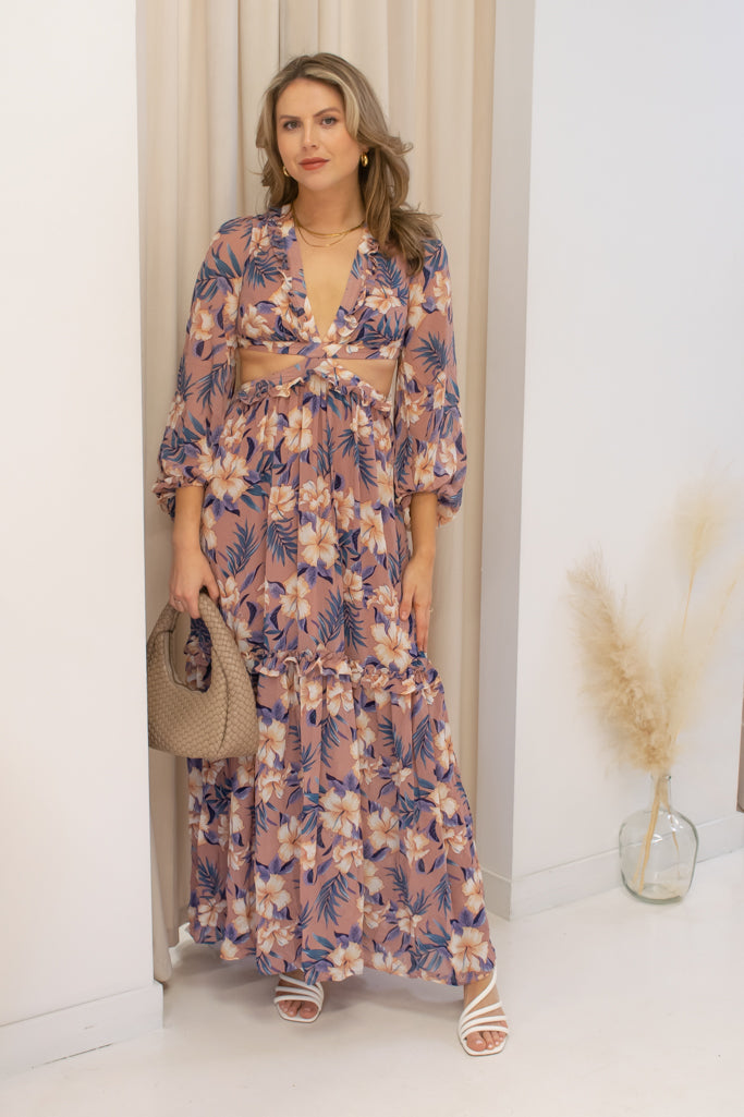 NEW CATHERINE PRINTED MAXI