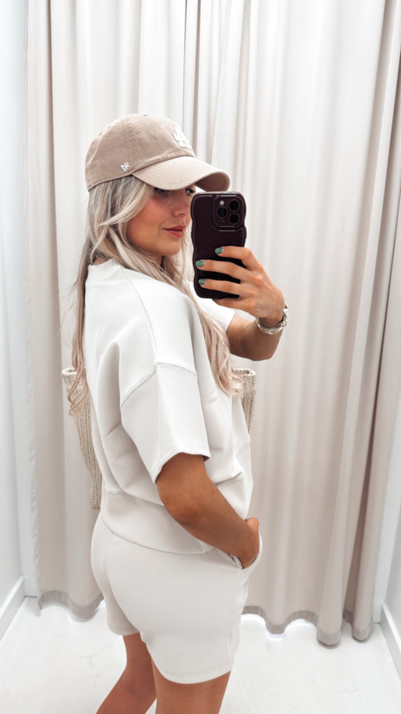 TALIN TWO PIECE SHORT SET (NUDE) | BEST SELLER