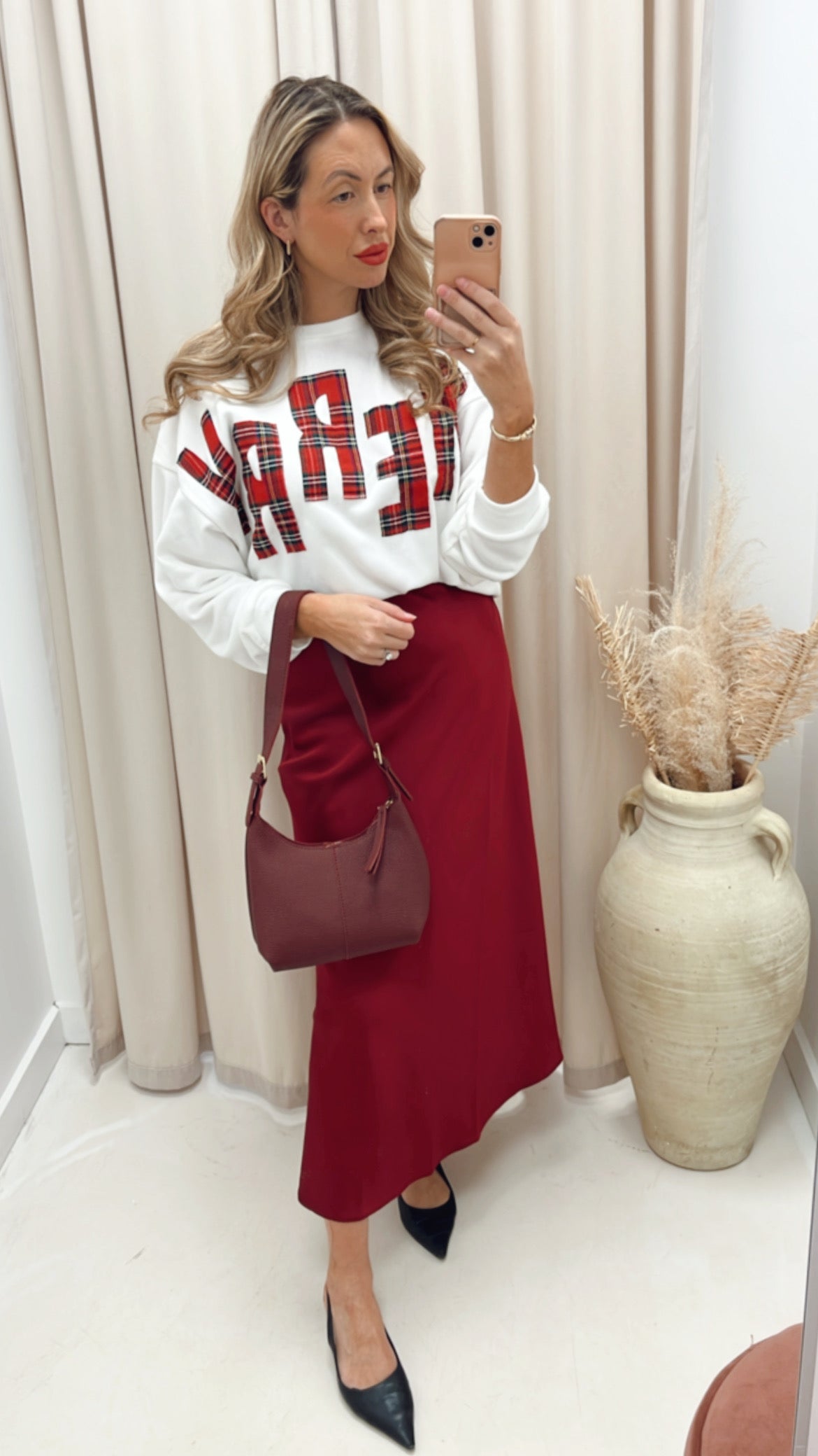 MERRY SWEATSHIRT (WHITE)