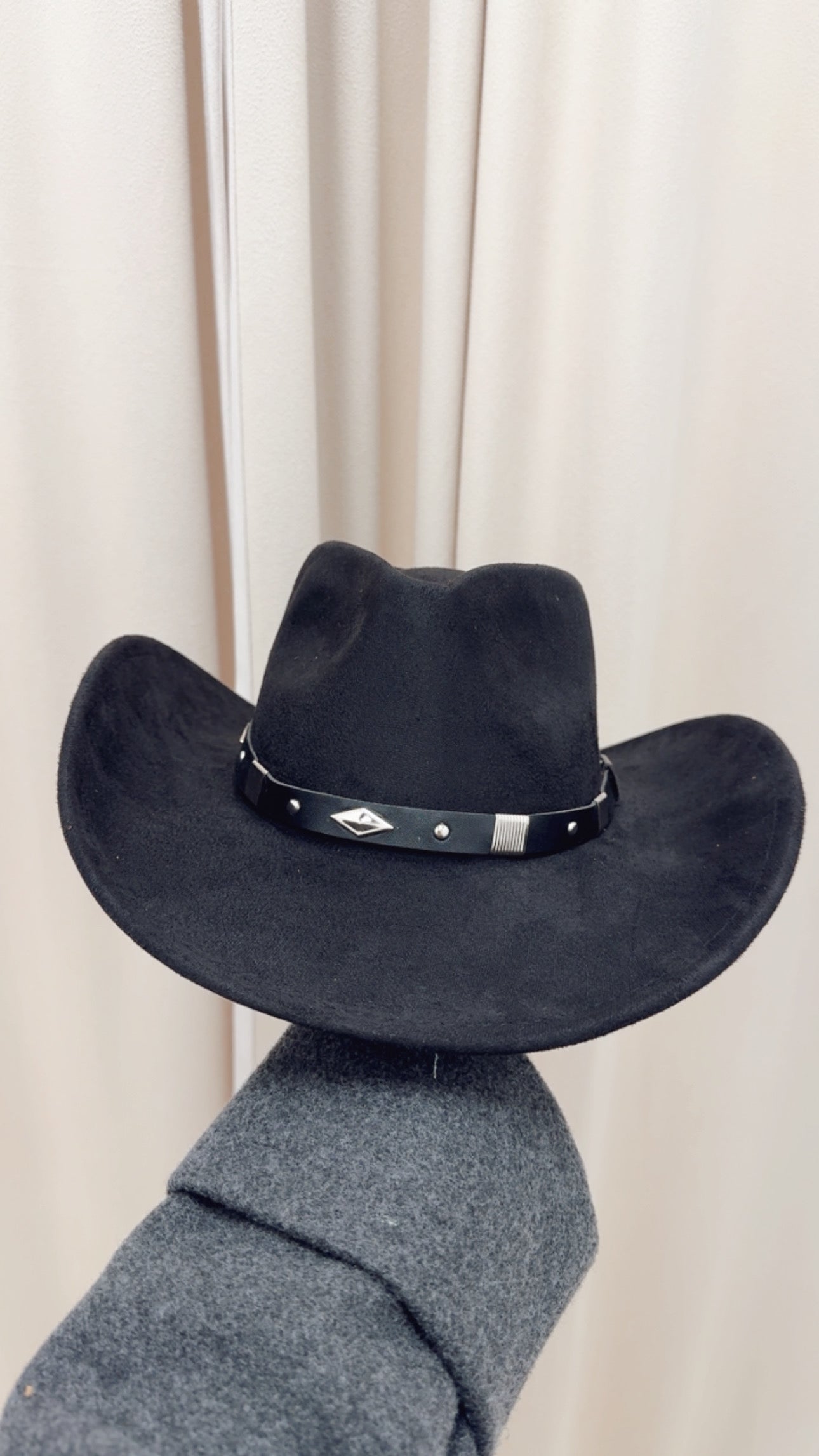 SARAH COWBOY HAT | BLACK