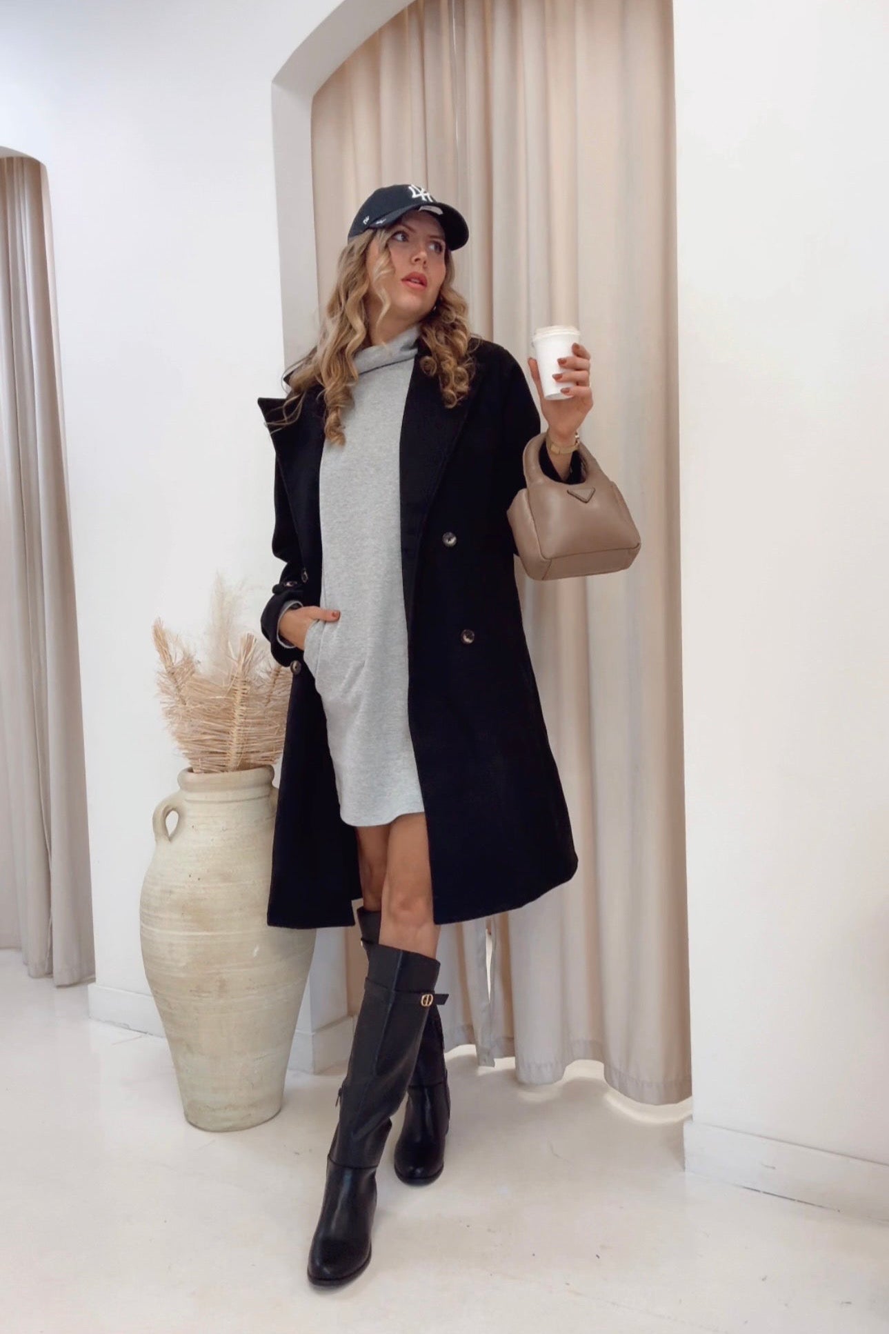 NEW HAILEY COAT (BLACK) | BEST SELLER RESTOCKED