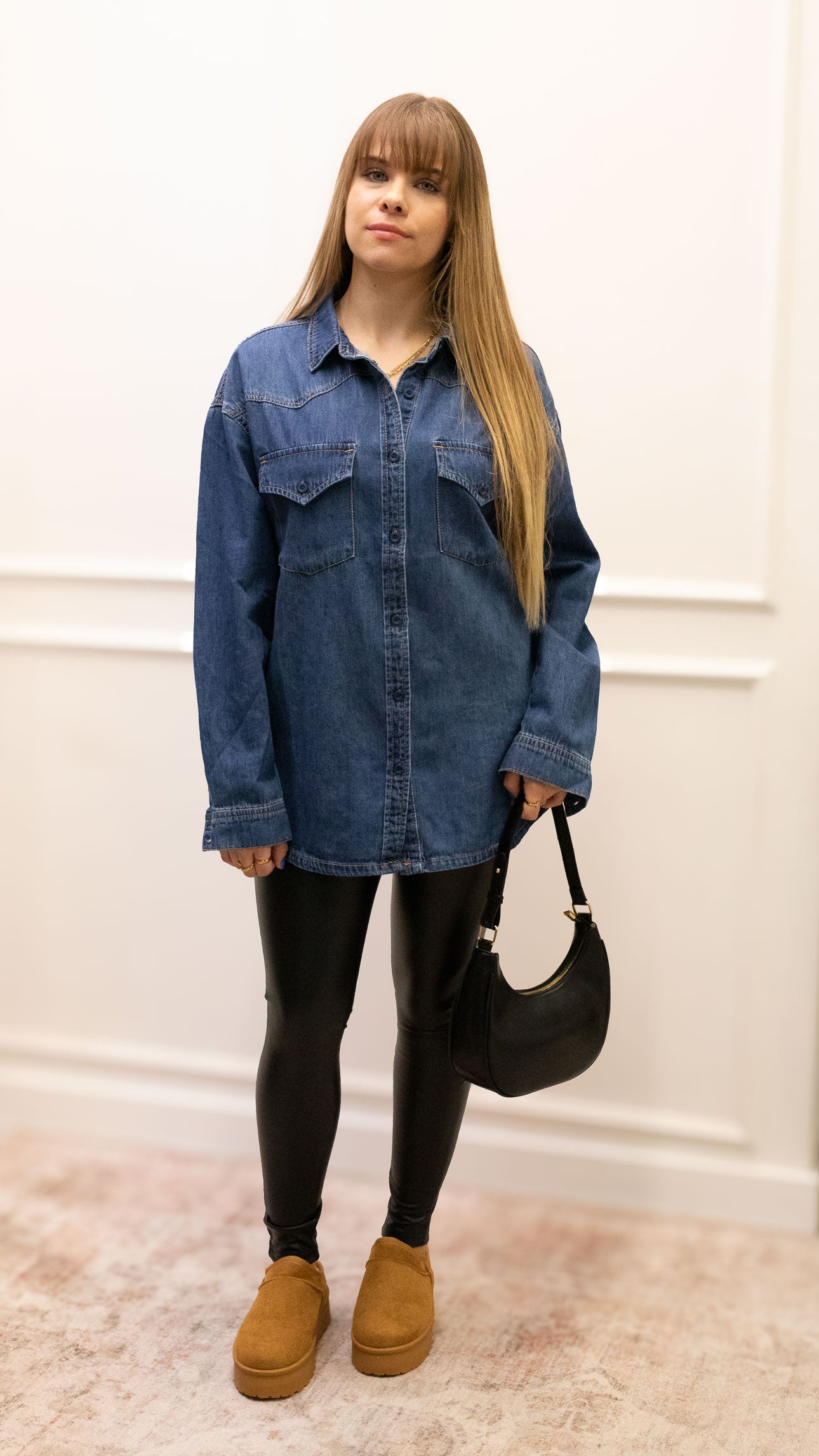 YUKON DENIM SHIRT - DARK WASH (RISEN)