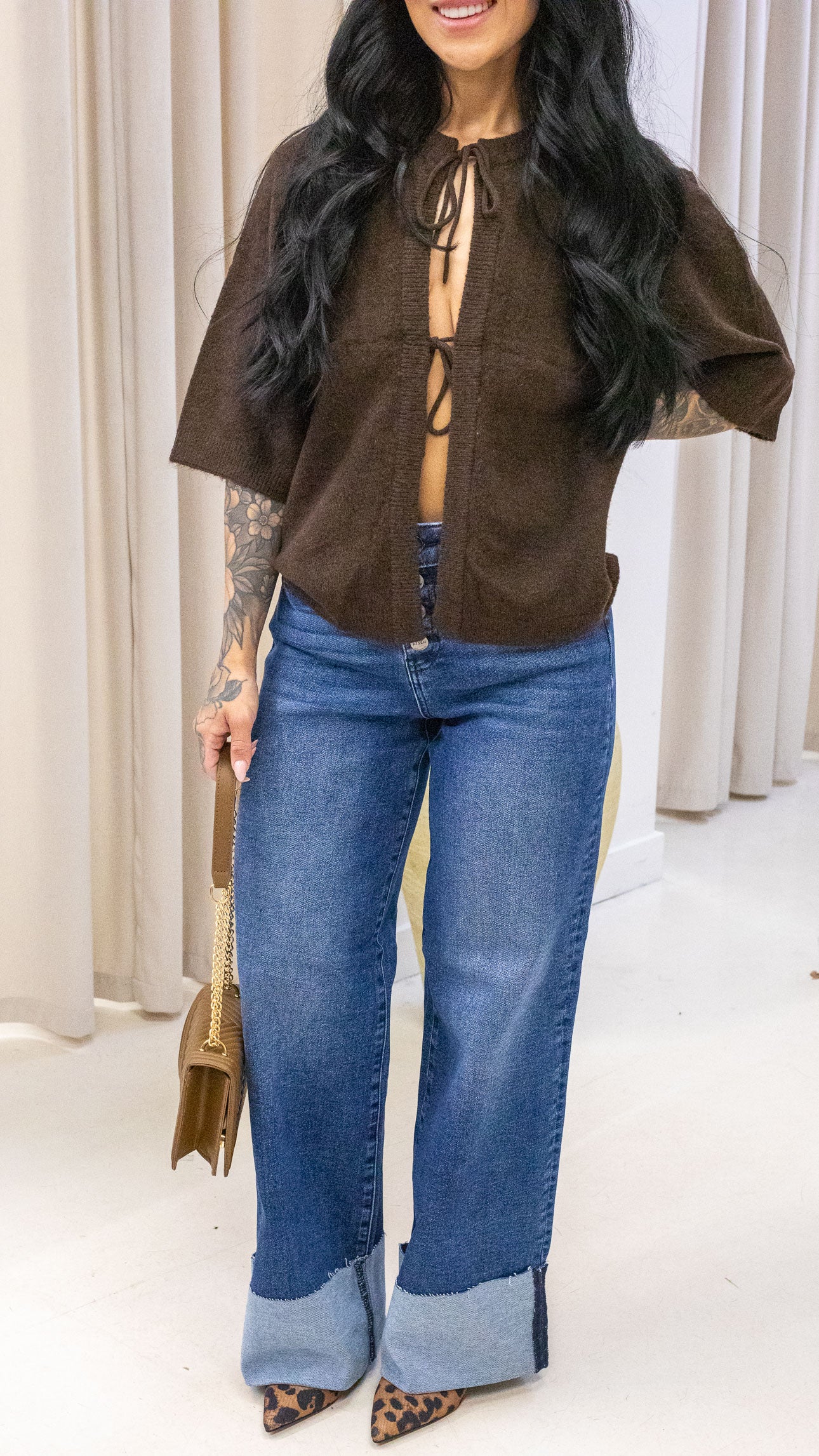 SIMONI BOW CARDIGAN | ONLY