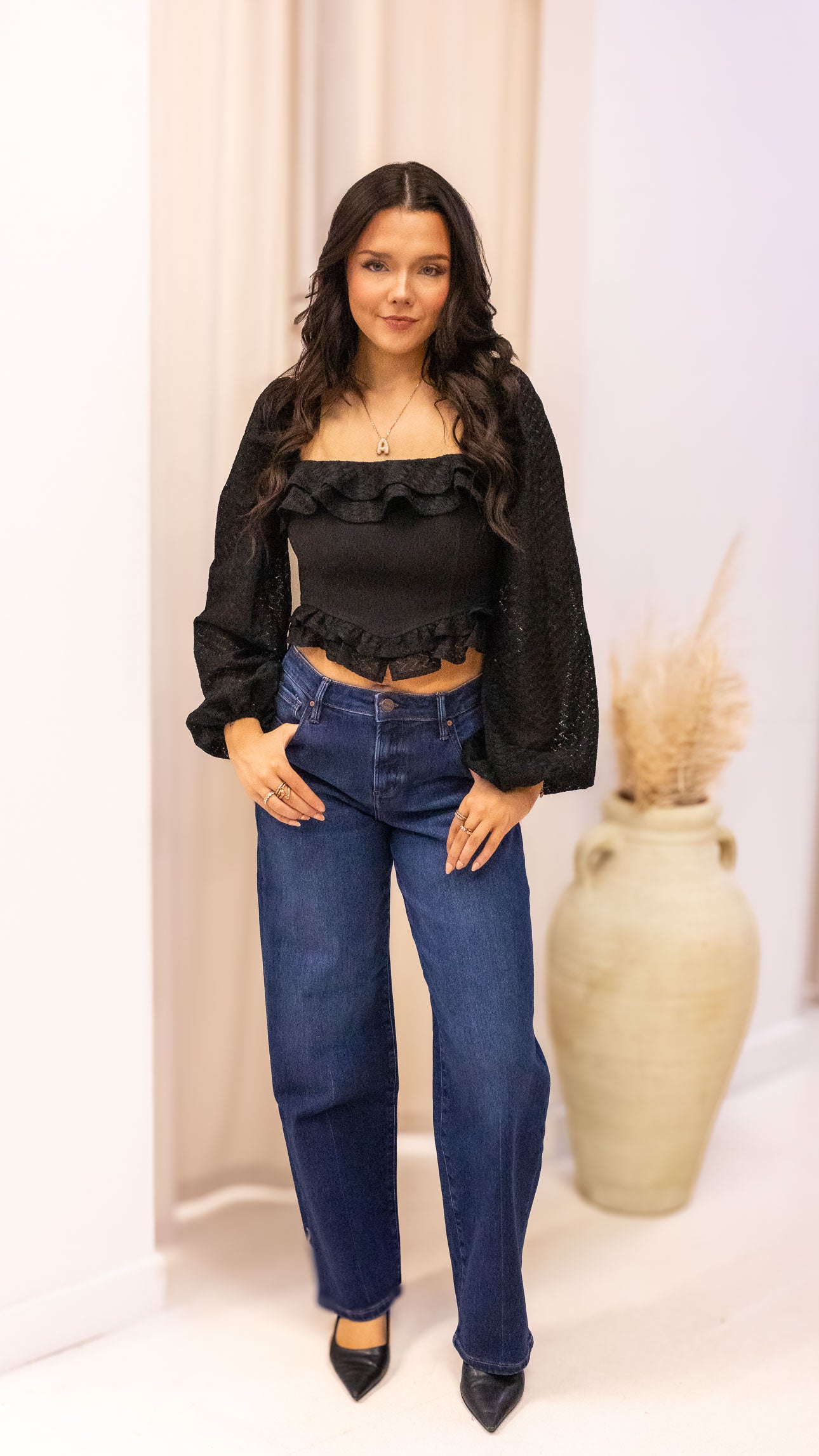 KALI CORSET TOP (BLACK)