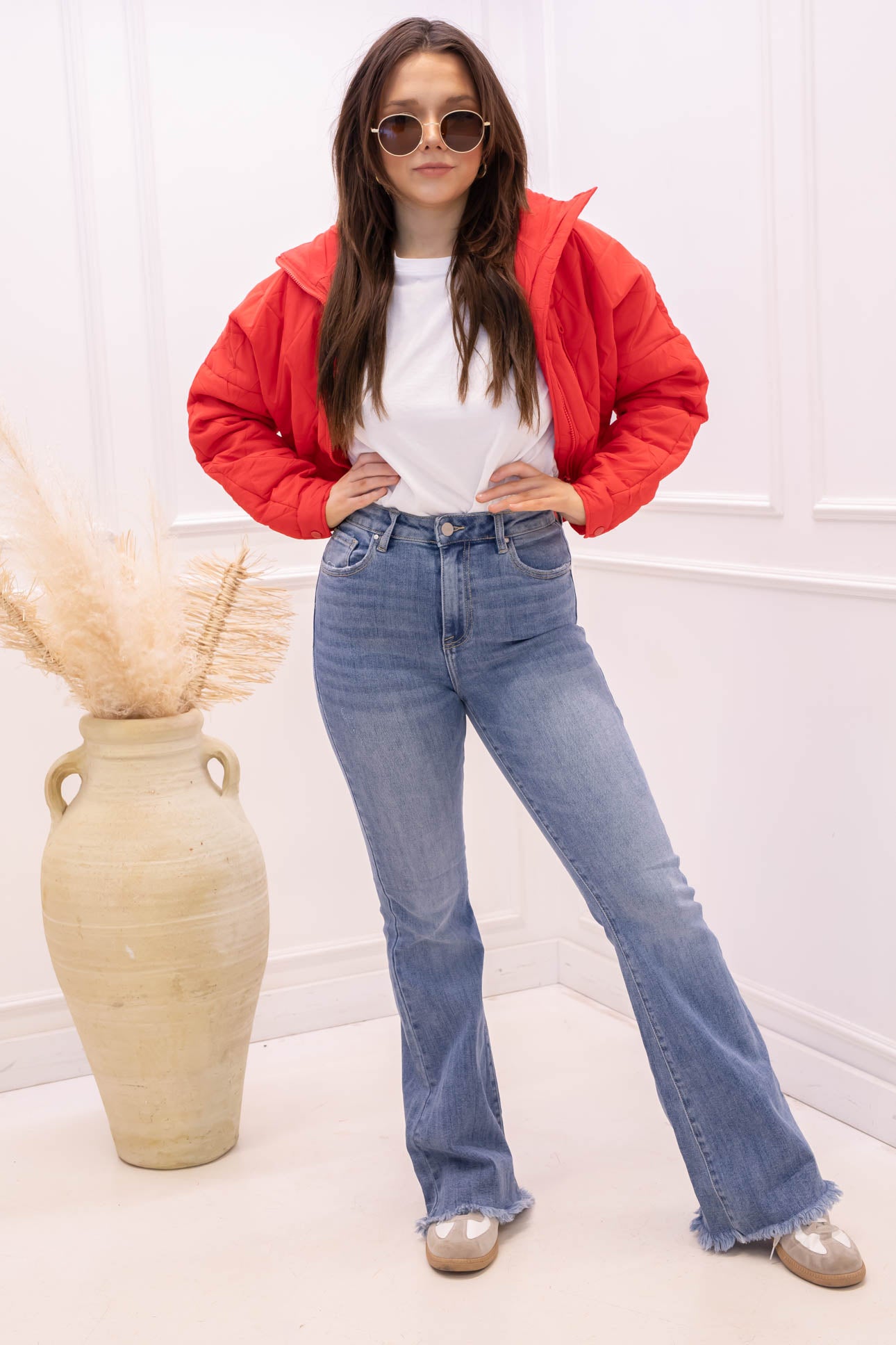 NEW SEDONA VINTAGE FLARE JEAN (RISEN)