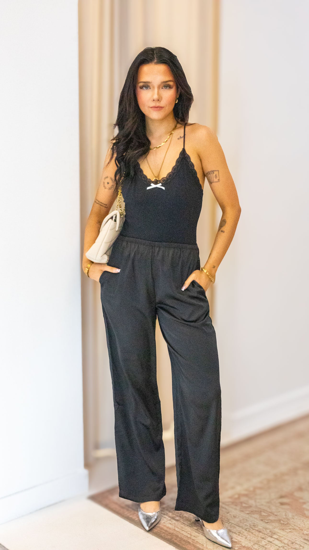 JANE SATIN PANT | ONLY