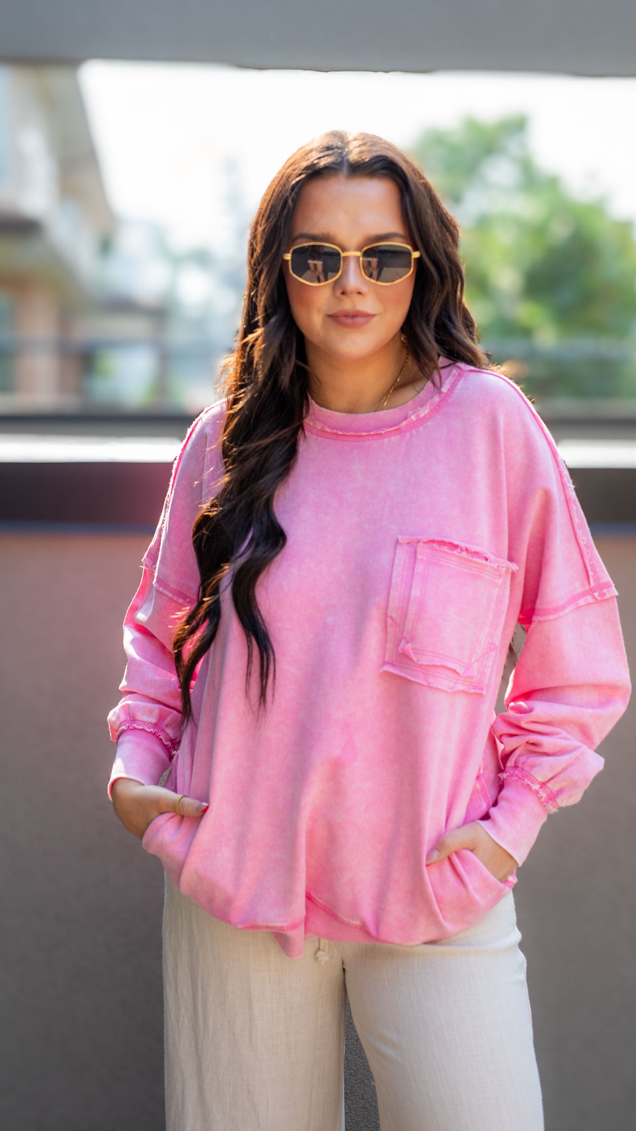 OAKLEE SWEATER | BEST SELLER | PINK