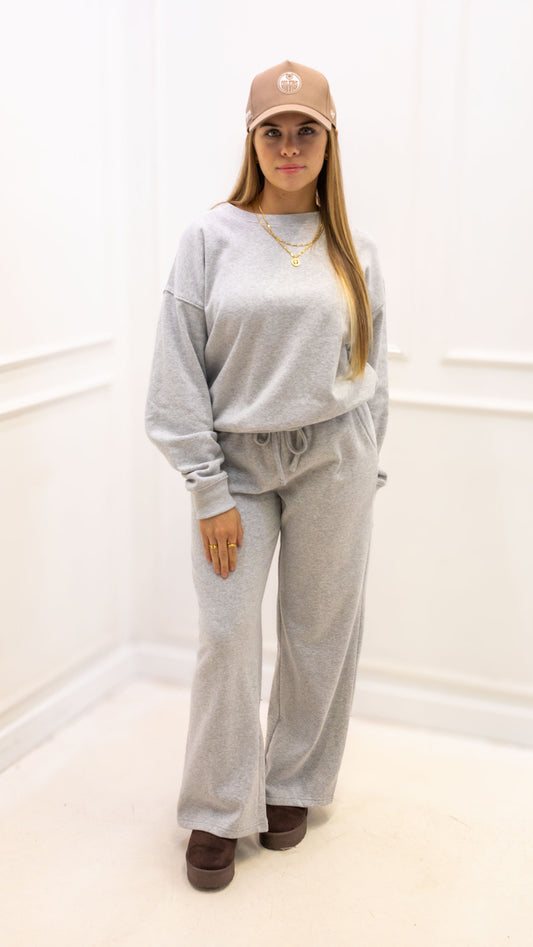 ERINDELL TWO PIECE PANT SET (GREY)