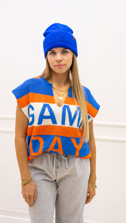 OILERS KNIT GAME DAY