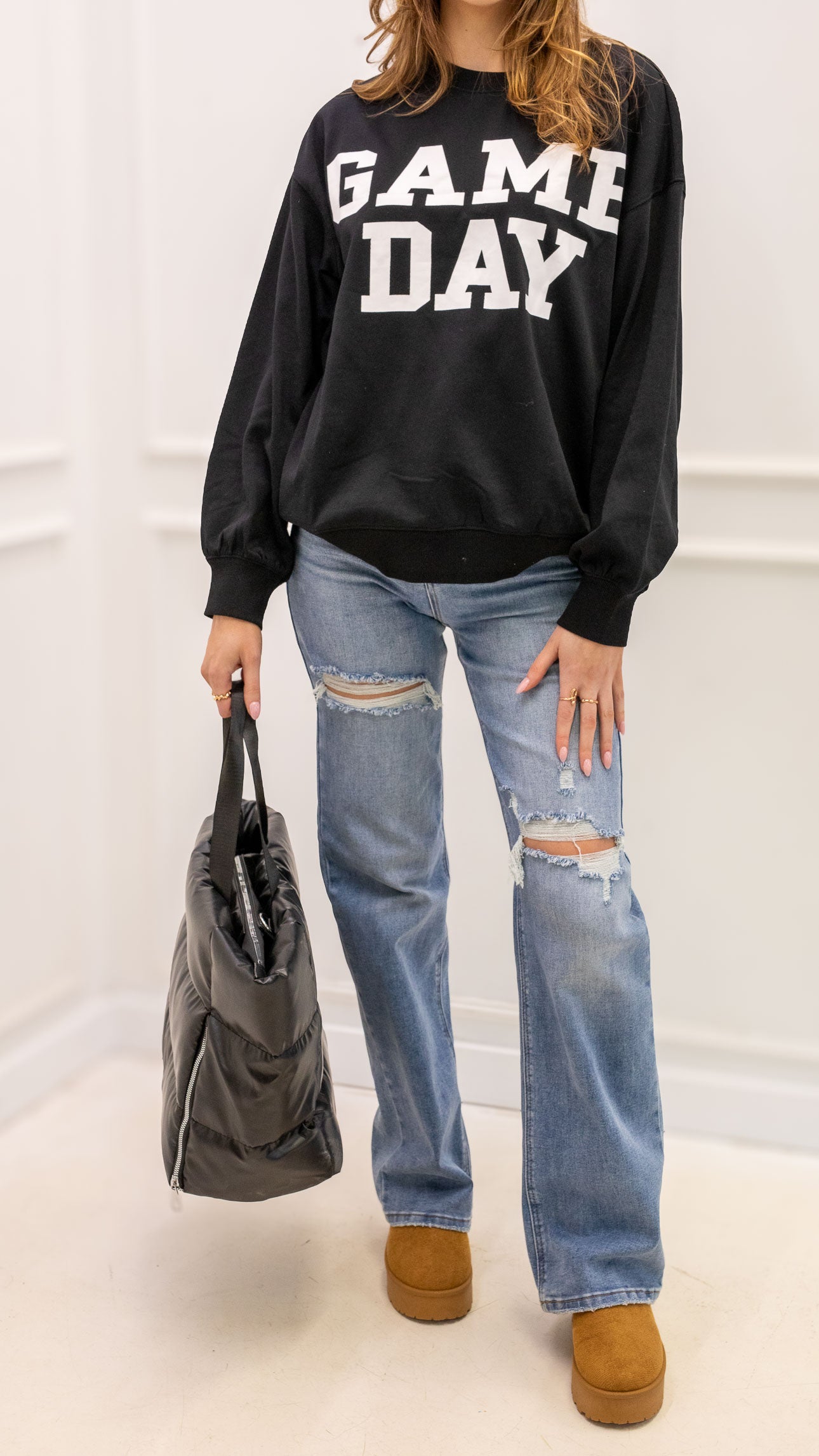 GAMEDAY SWEATSHIRT (BLACK)