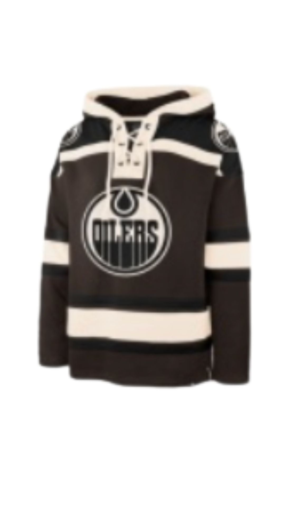 OILERS LACER SWEATSHIRT BROWN | &