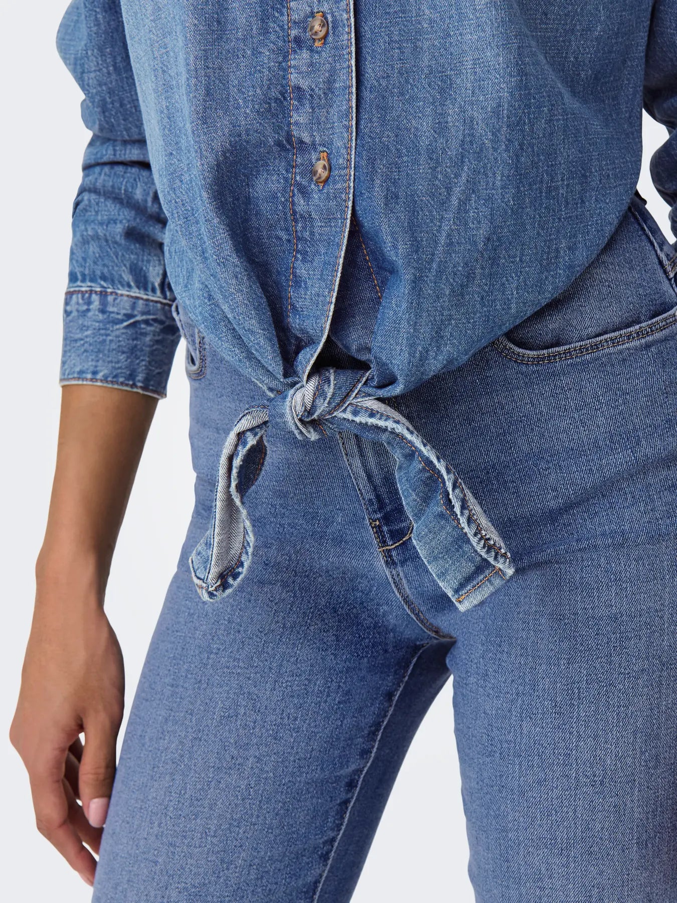 SEVIGNY DENIM SHIRT | ONLY