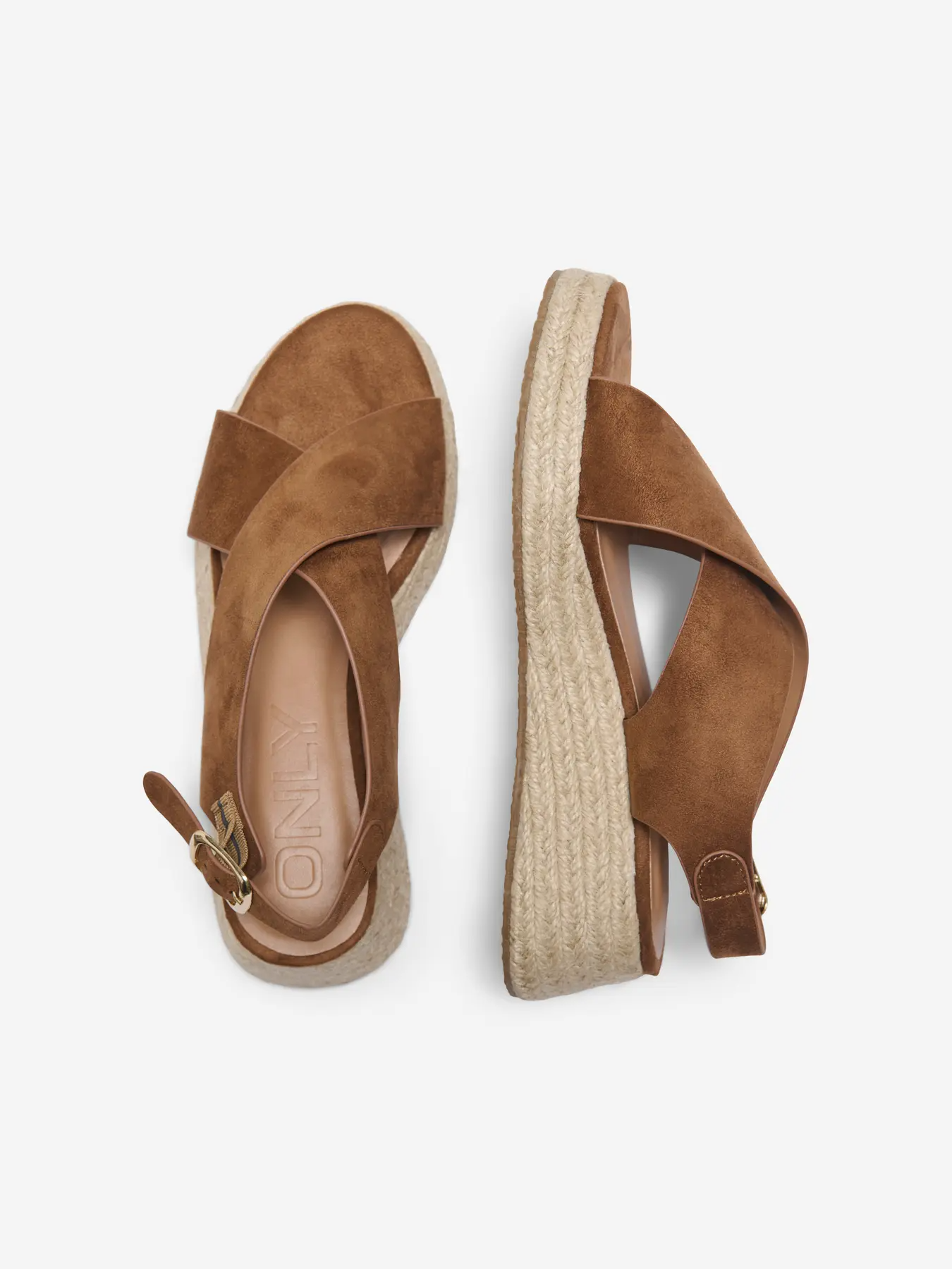 ONLMINERVA-2 MF CROSS STRAP WEDGE | ONLY