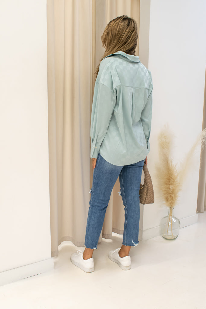 NEW REMINGTON CHECKERED BLOUSE