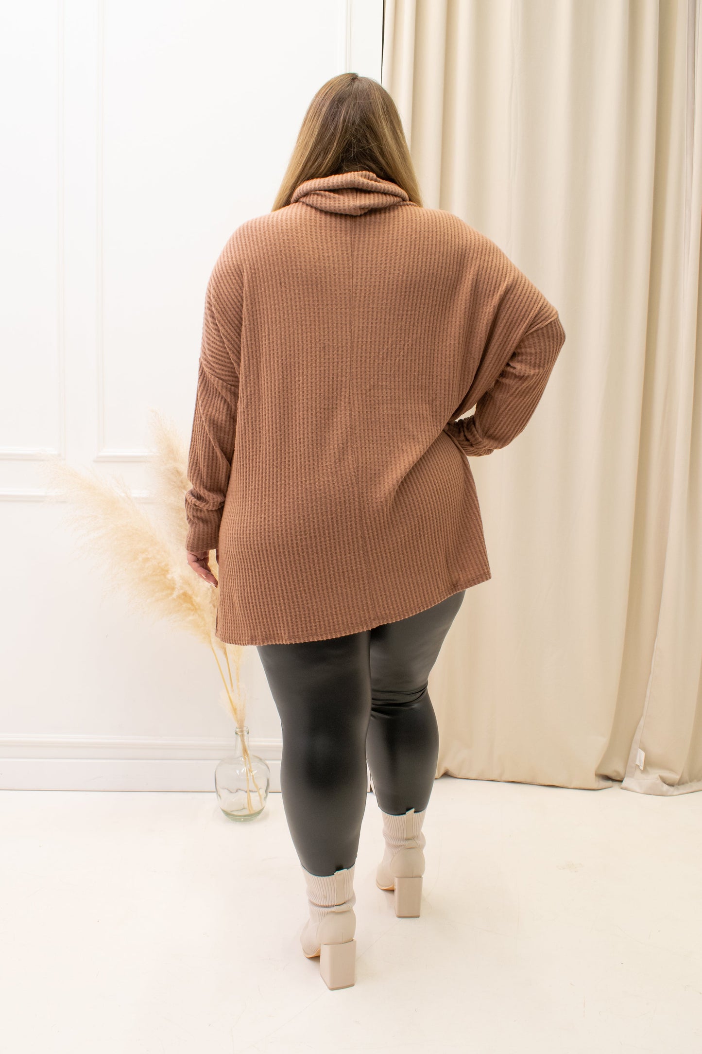 NEW ZOSIA WAFFLE TOP | CURVY