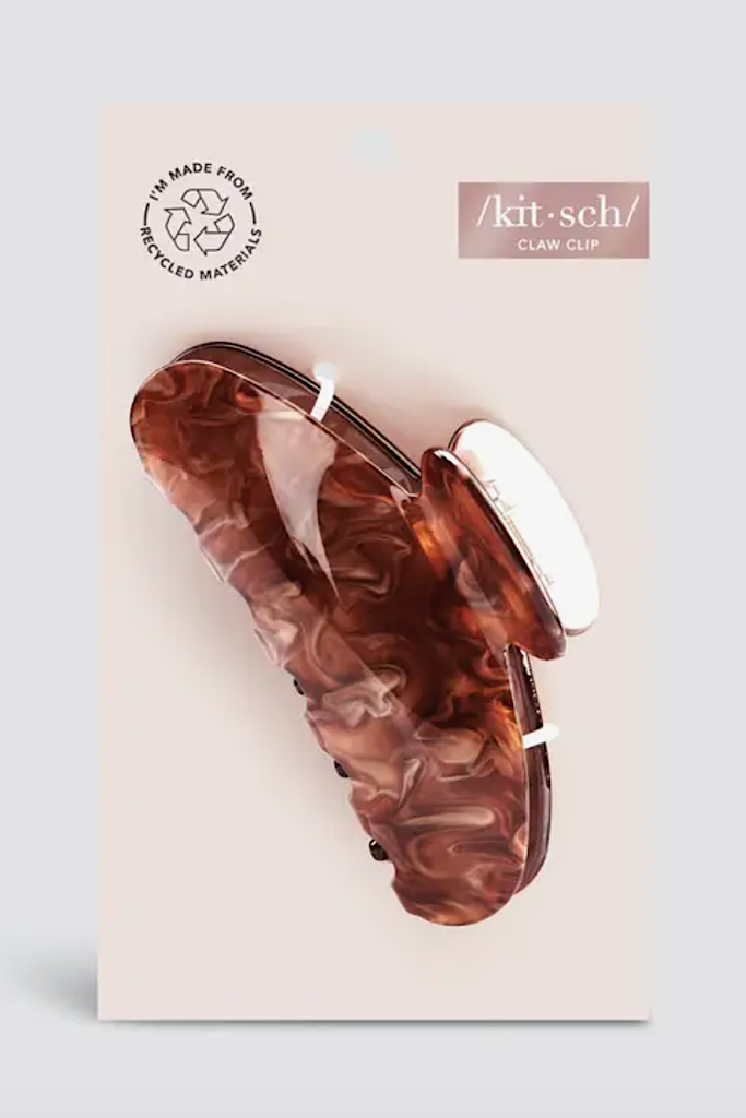 NEW MARBLE HAIR CLIP BLONDE| KITSCH