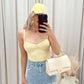 NEW BLUE STRETCH DENIM MINI SKIRT