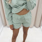 STELLA TWO PIECE STRIPED SET (GREEN)