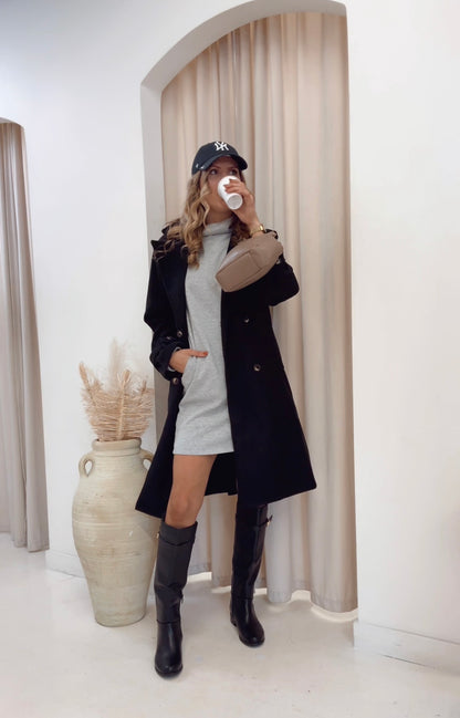 NEW HAILEY COAT (BLACK) | BEST SELLER RESTOCKED