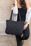 NEW QUILTED TOTE BAG