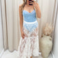 NEW PRIMROSE LACE MAXI SKIRT (IVORY)