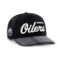 EDMONTON OILERS WINDOWPANE PLAID HITCH RF | '47