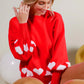 NEW VALENTINE CLASSIC SWEATER (RED)