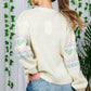 NEW RAYA HEART SWEATER (IVORY)