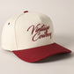 VINTAGE COWBOY HAT | BEST SELLER | (BURGUNDY)