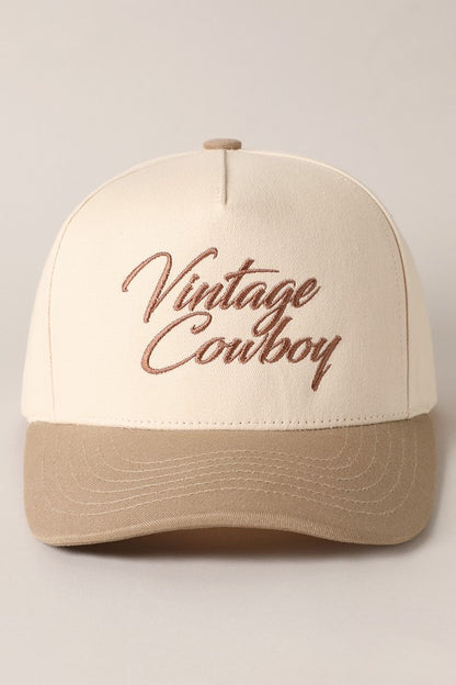 VINTAGE COWBOY HAT | BEST SELLER | (BEIGE)