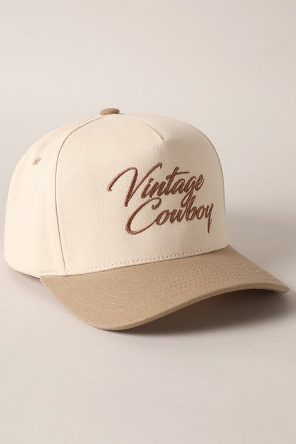 VINTAGE COWBOY HAT | BEST SELLER | (BEIGE)
