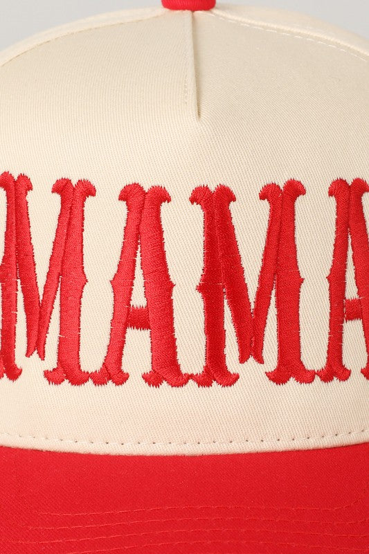 MAMA BASEBALL HAT | BEST SELLER | (RED)