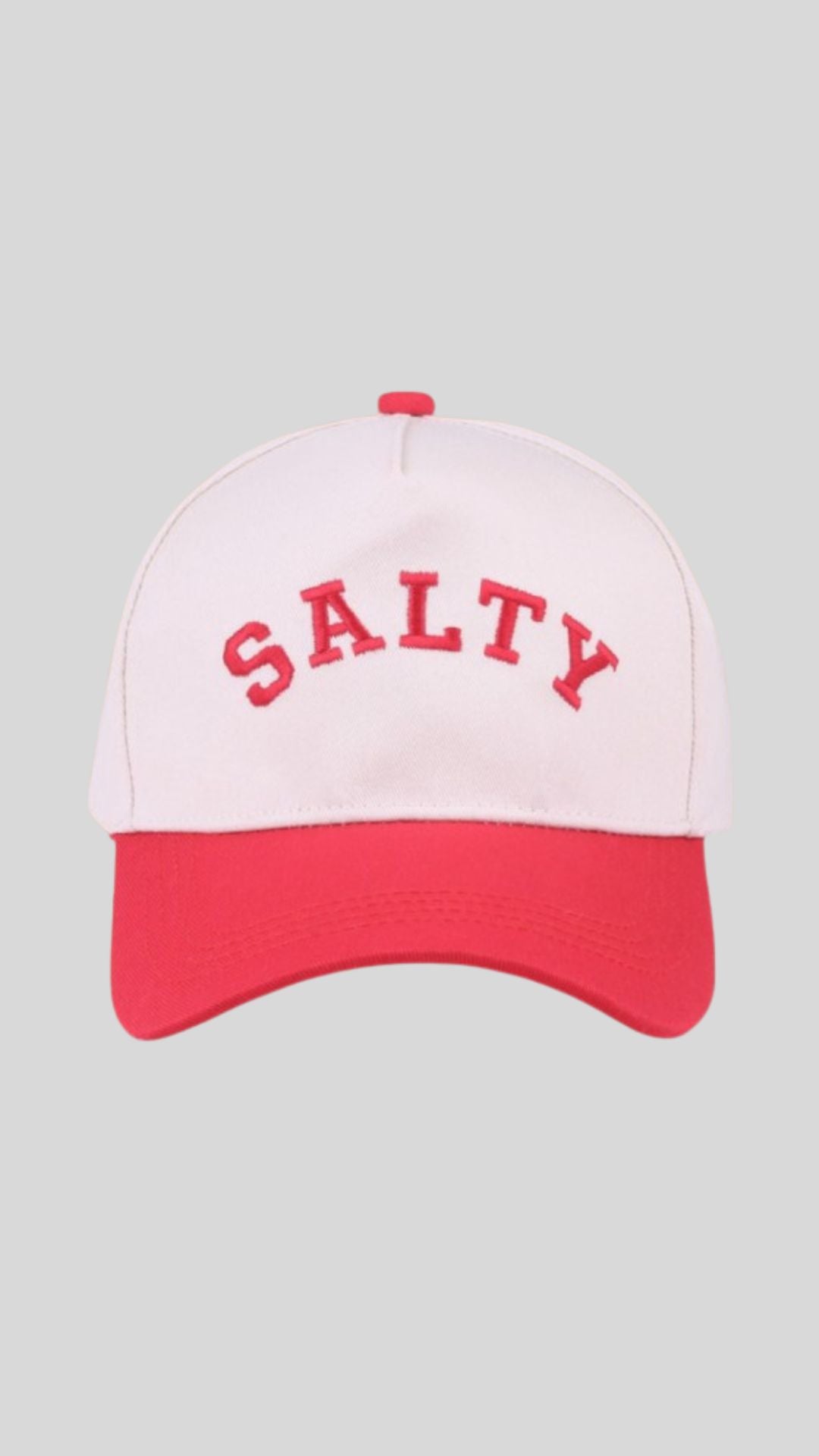 SALTY BASEBALL HAT (RED)