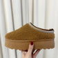 NEW LAURA SLIP ON SHERPA SHOE (TAN)