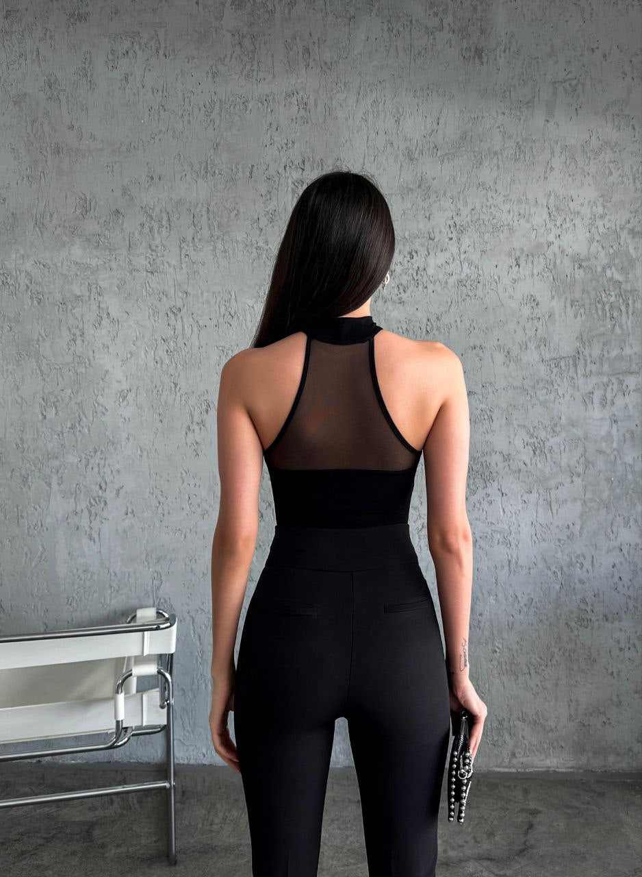 ROMI MESH SWEETHEART TOP