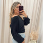 ARLA RIBBED SWEATER (BLACK)