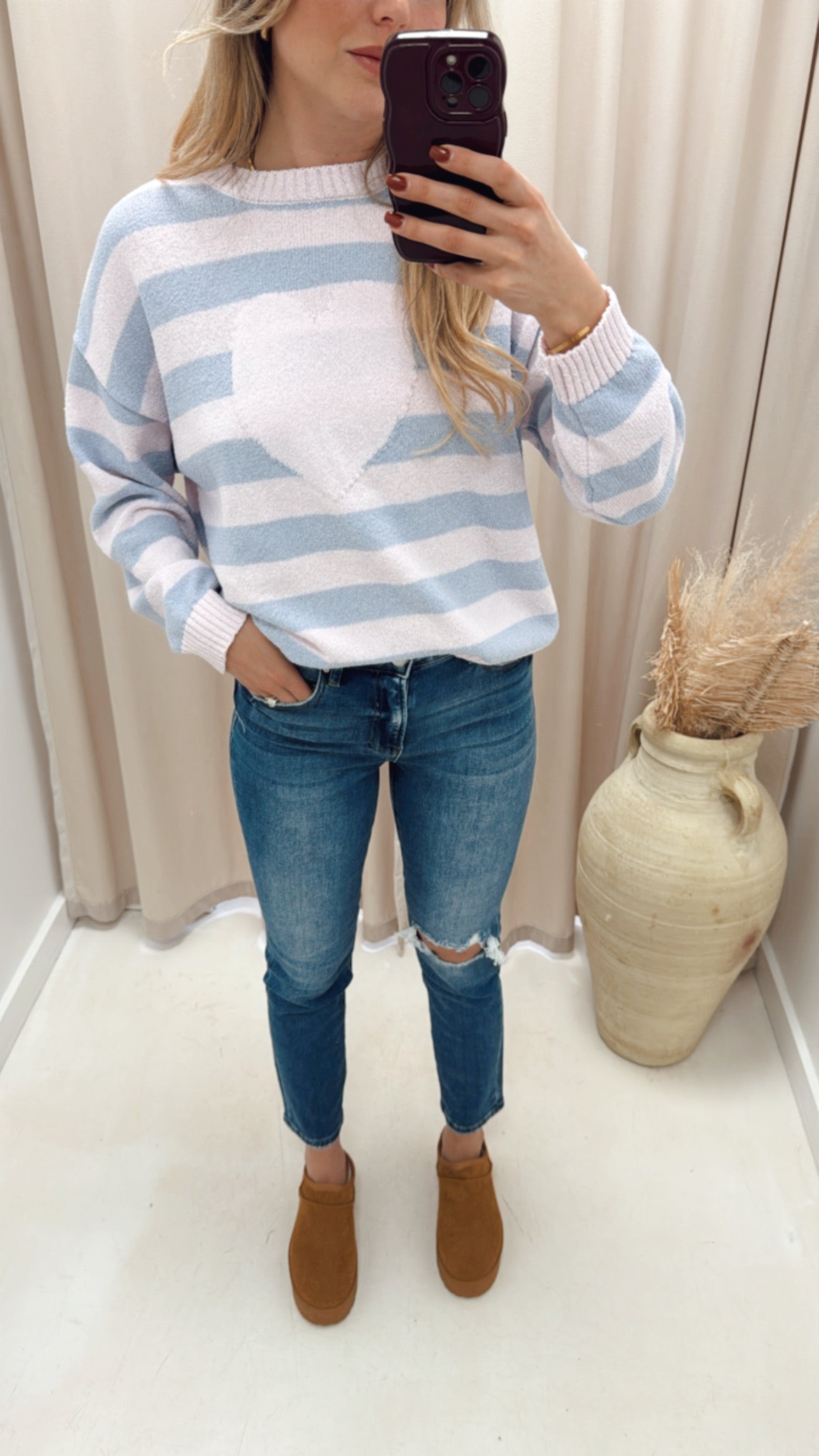 MARY PINCH SKINNY JEANS (RISEN)