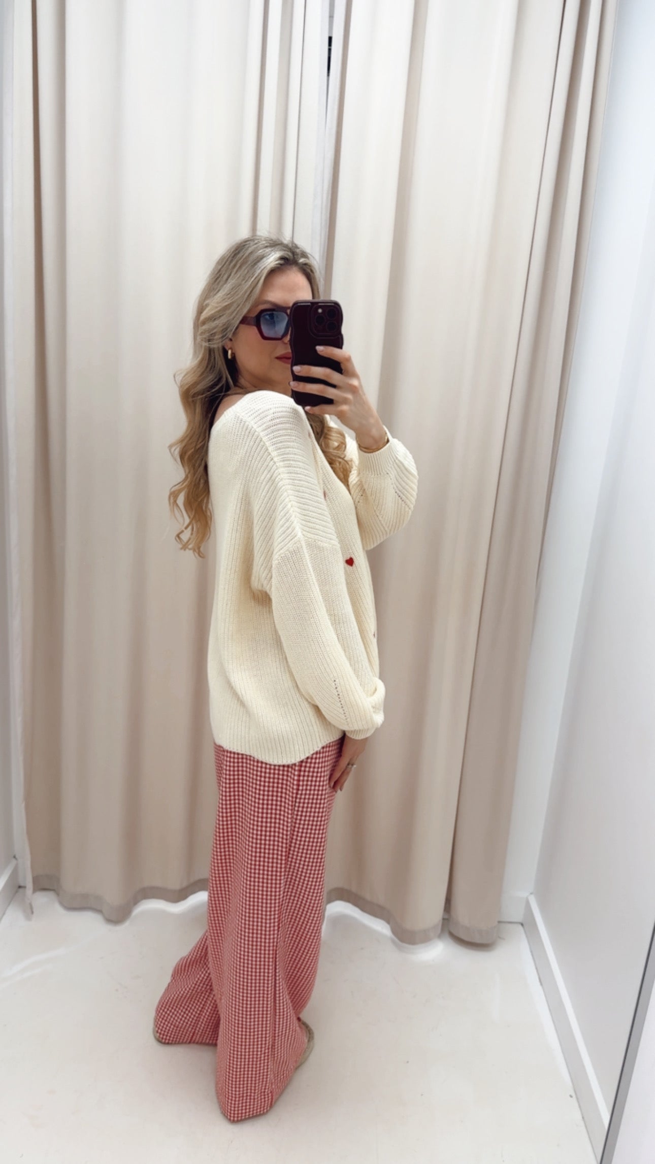 HILDE LS EMB PULLOVER EX KNT