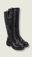 LINDSEY MID CALF BOOT (BLACK)