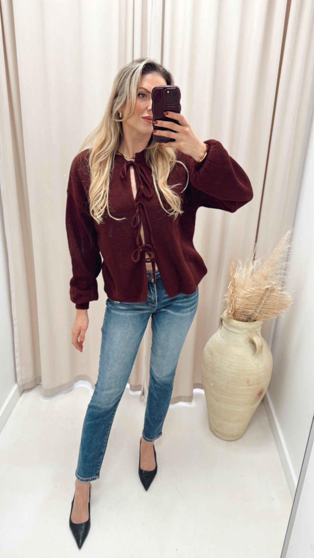 MARY PINCH SKINNY JEANS (RISEN)