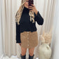 ESTELLA RIBBED SWEATER (BLACK)